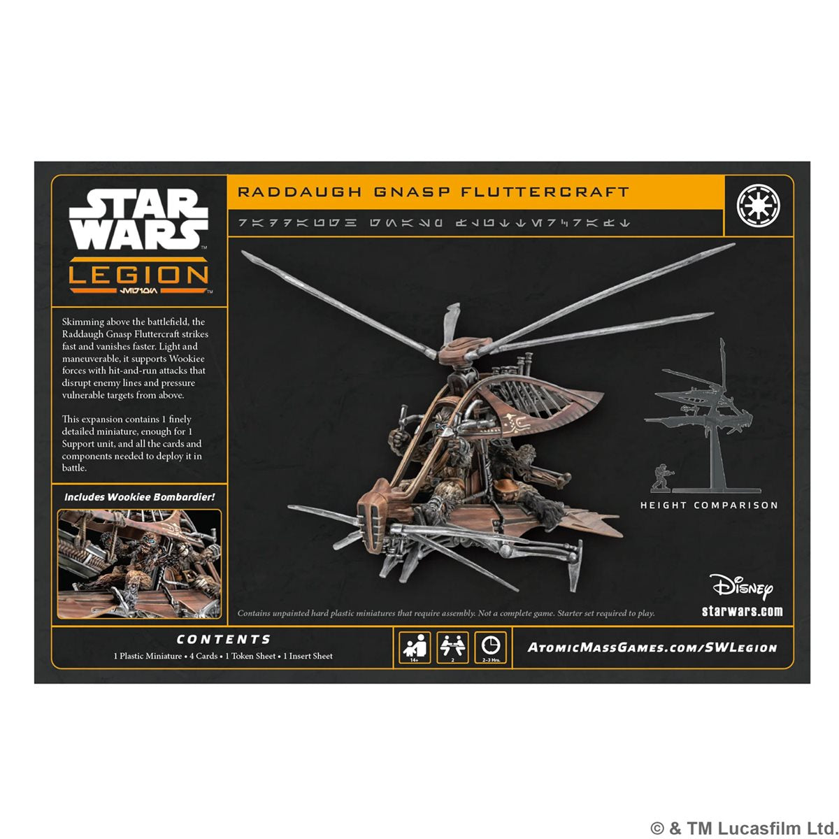 Galactic Republic: Raddaugh Gnasp Fluttercraft