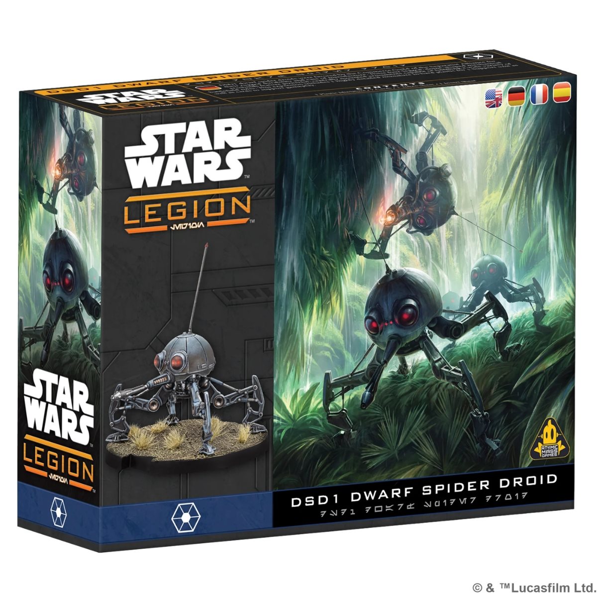 Separatist Alliance: DSD1 Dwarf Spider Droid