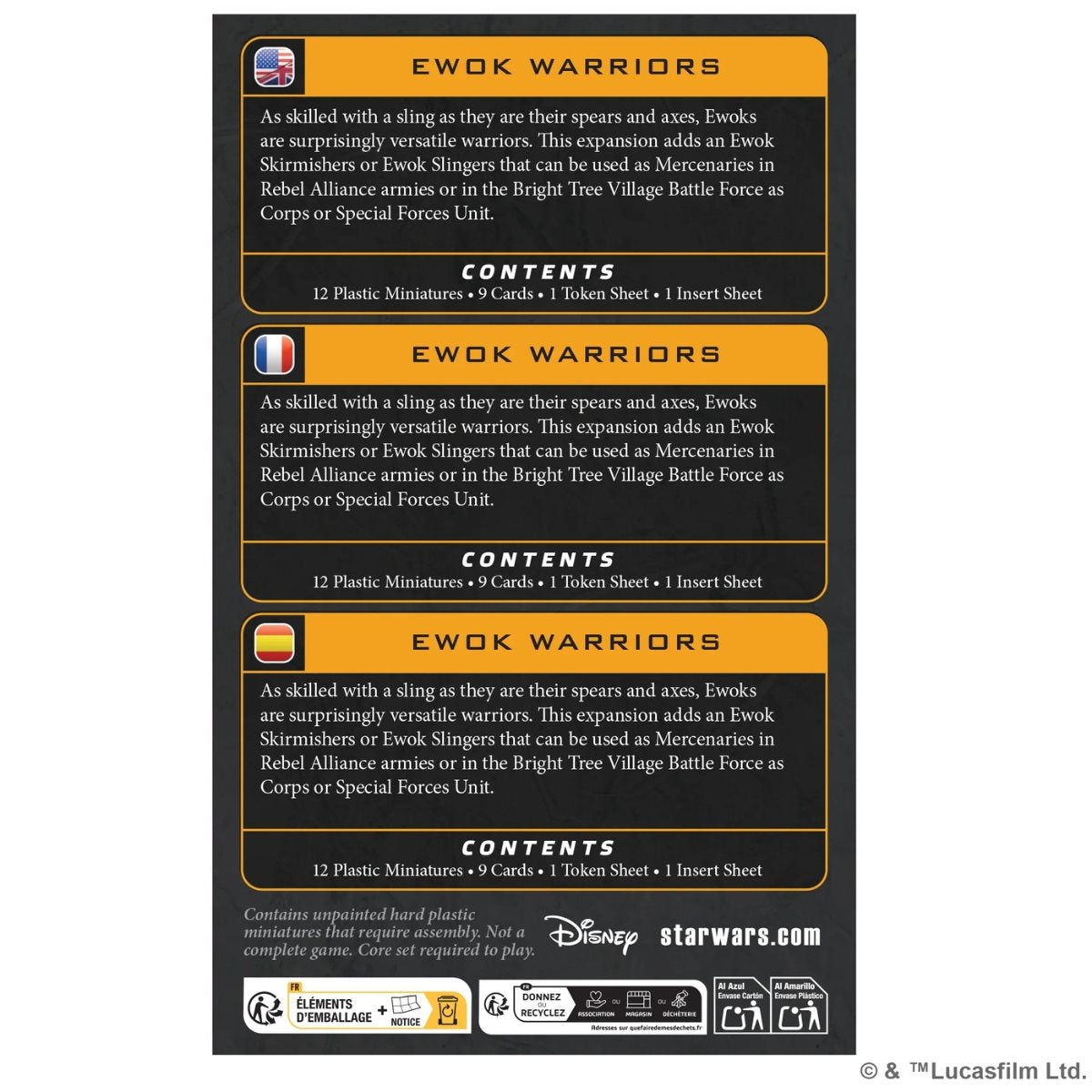 Star Wars Legion: Ewok Warriors