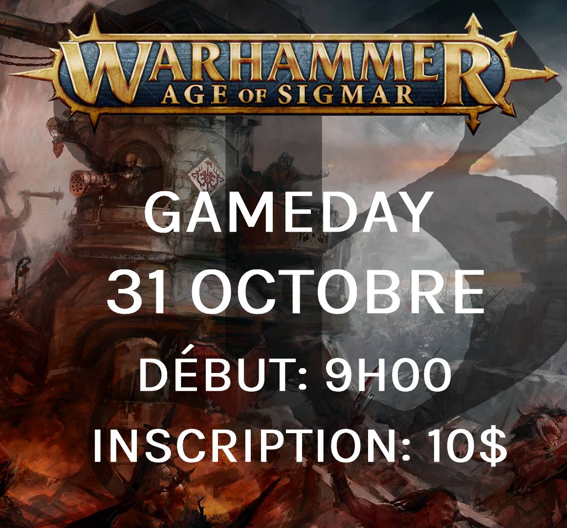 Gameday Warhammer: Age of Sigmar - Octobre