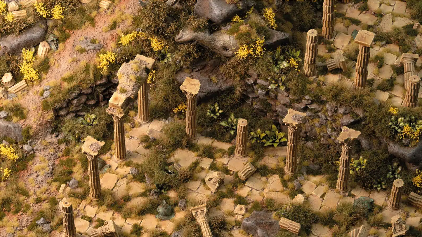 Gamers Grass: Mediterranean Temple Basing Box