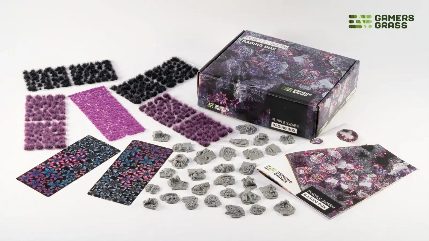 Gamers Grass: Purple Swarm Basing Box