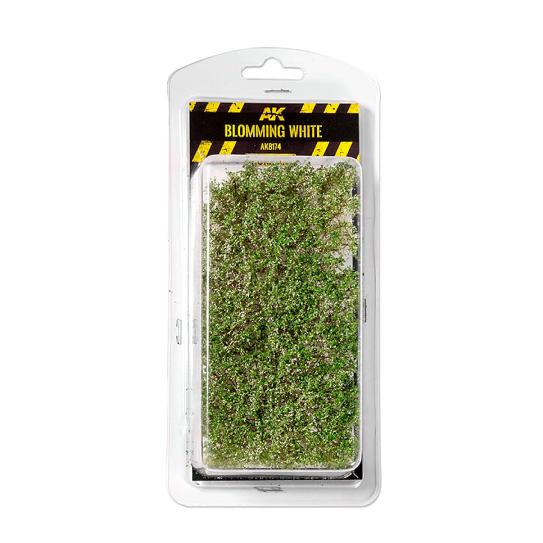 AK Interactive Blomming White Shrubberies 1/35 / 75mm / 90mm