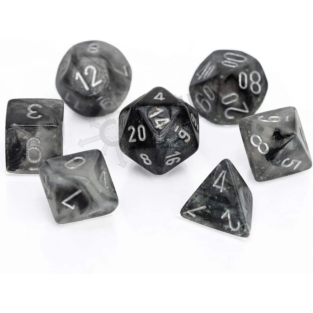 Borealis: 7 Die-Set Light Smoke/Silver