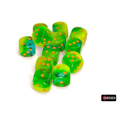 Gemini: 12d6 Plasma-Green/Orange