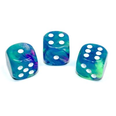 Festive: 12d6 Waterlily/White