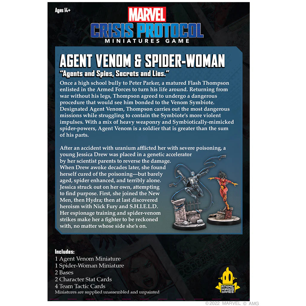 Agent Venom & Spider-Woman Character Pack