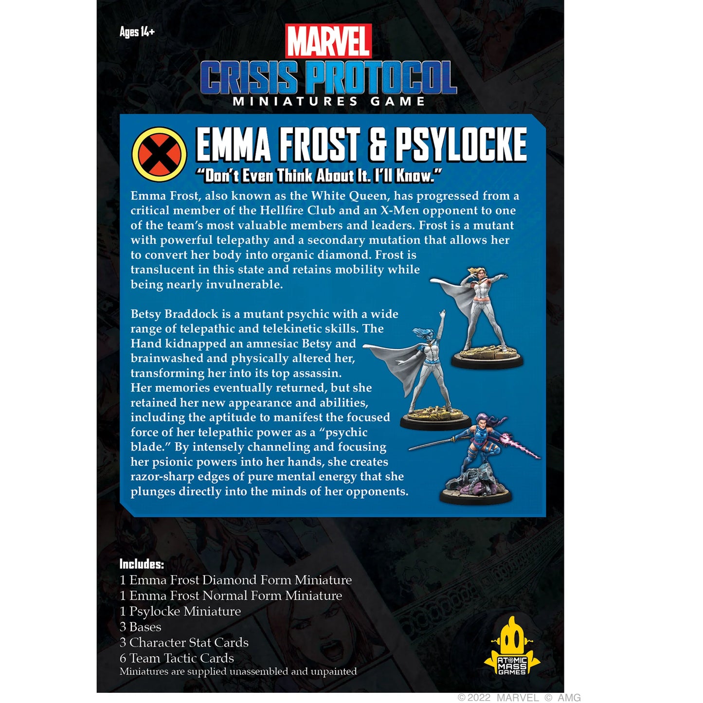 Emma Frost & Psylocke Character Pack