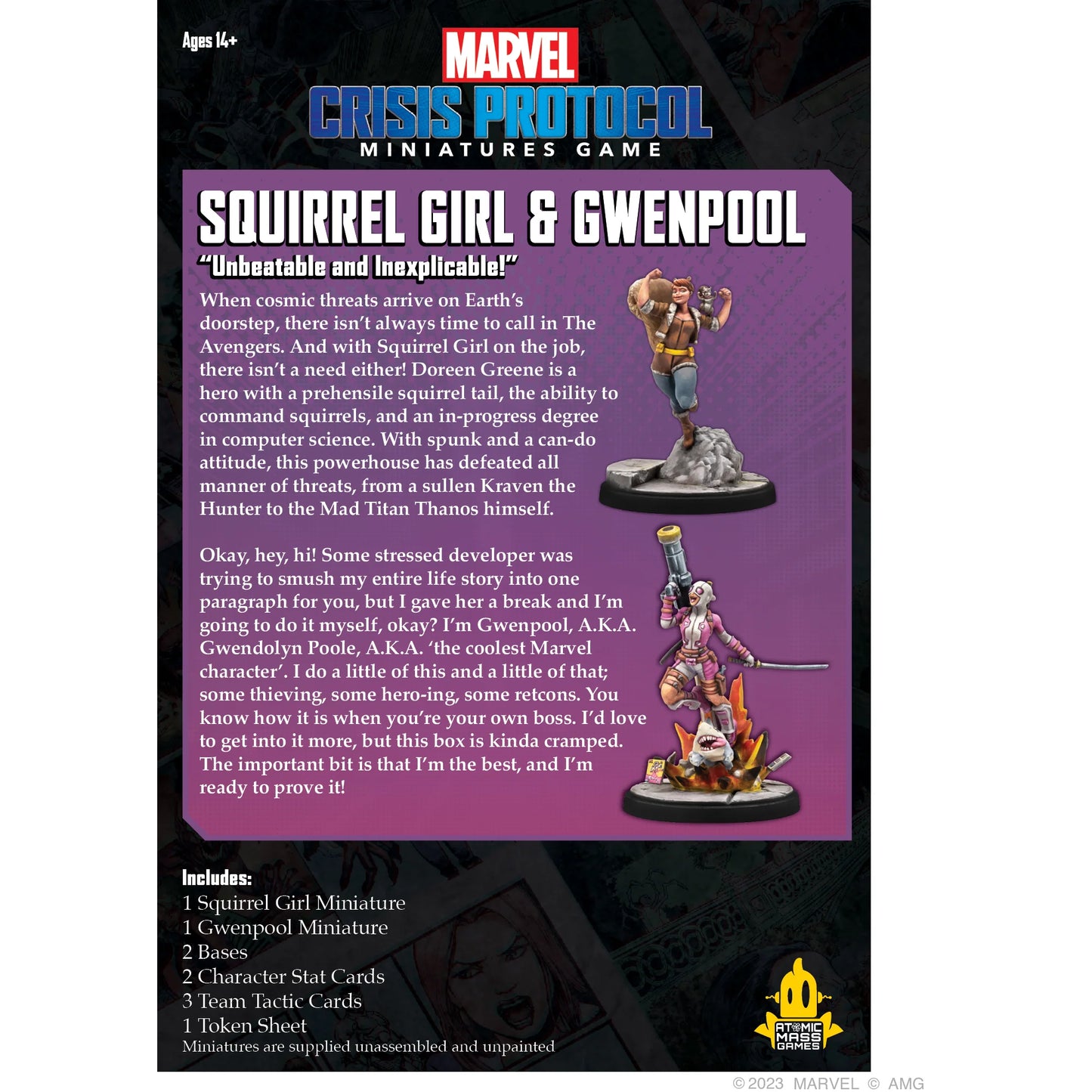 Squirrel Girl & Gwenpool Character Pack