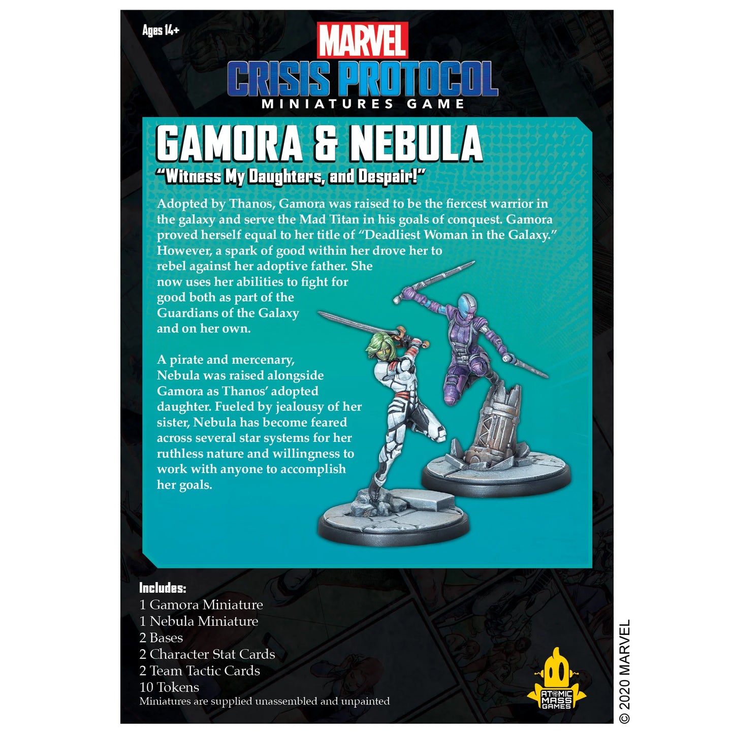 Gamora & Nebula Character Pack