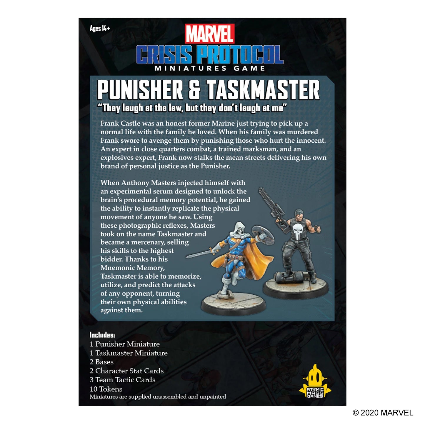 Punisher & Taskmaster Character Pack