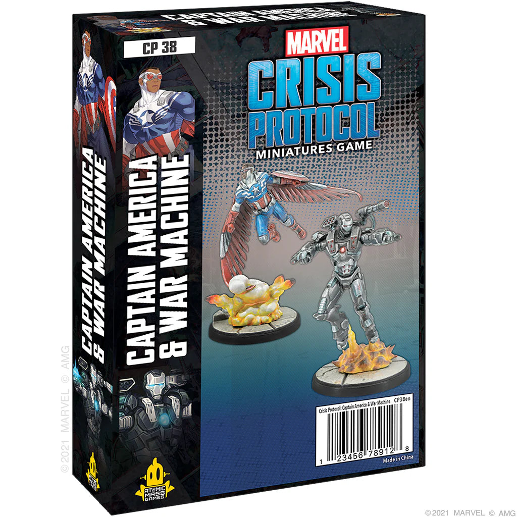 Captain America and War Machine Character Pack