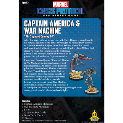 Captain America and War Machine Character Pack