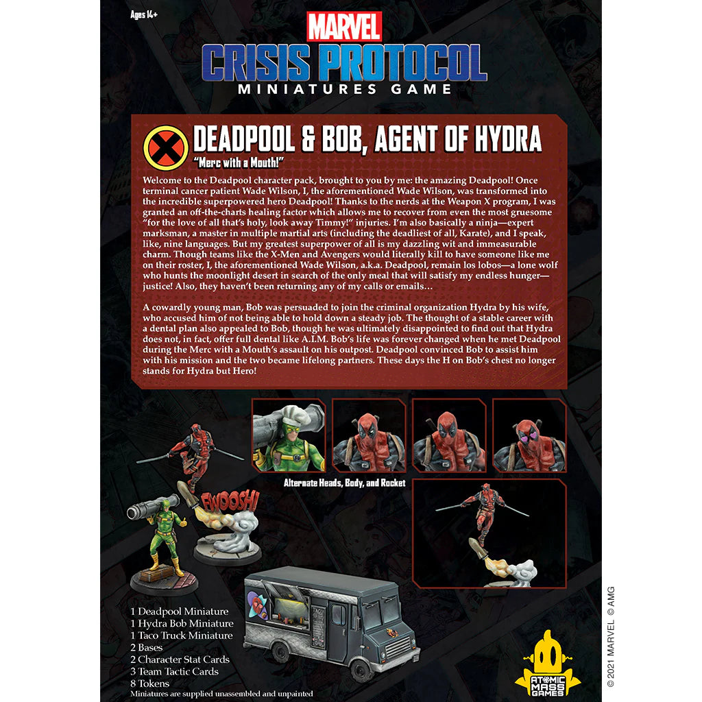 Deadpool & Bob, Agent of Hydra Character Pack