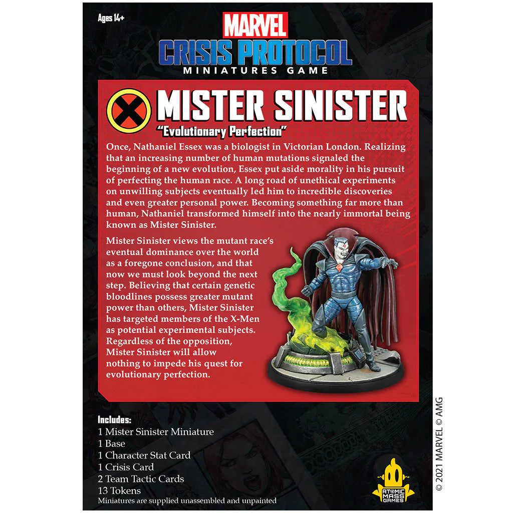 Mister Sinister Character Pack
