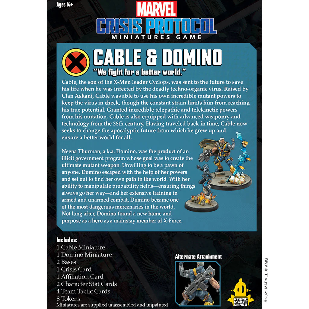 Domino & Cable Character Pack