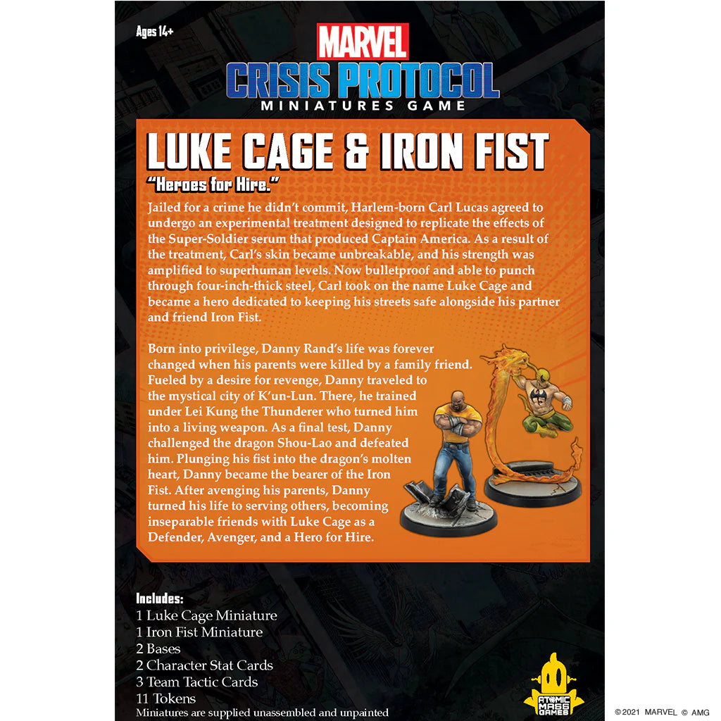 Luke Cage & Iron Fist Character Pack