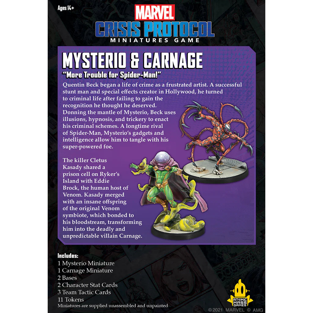 Mysterio & Carnage Character Pack