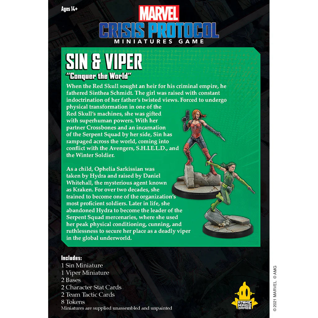 Sin & Viper Character Pack