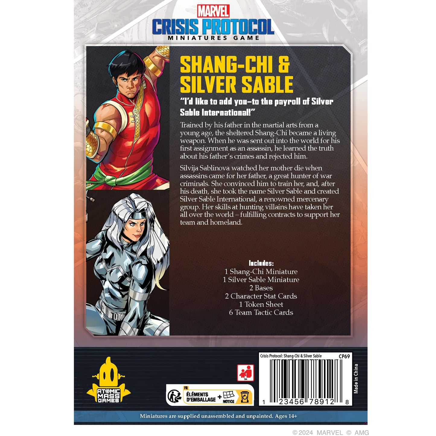 Shang-Chi & Silver Sable Character Pack