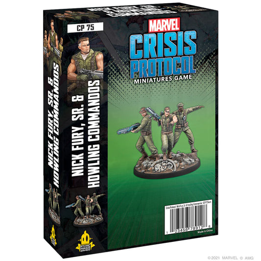 Nick Fury Sr. & Howling Commandos Character Pack