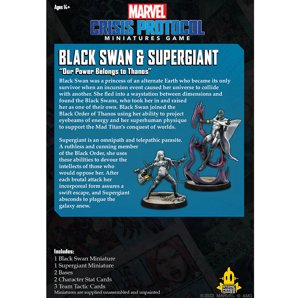 Black Swan & Supergiant Character Pack