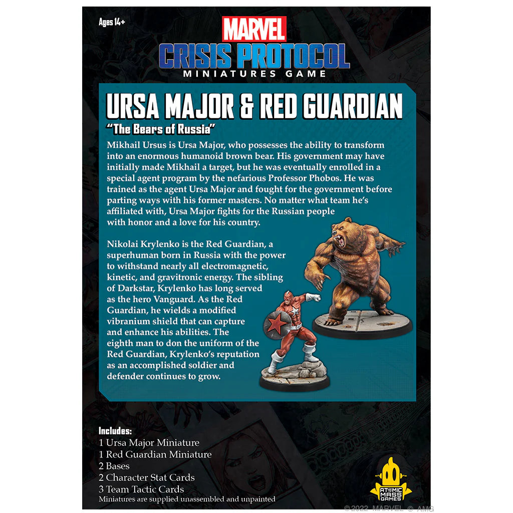 Ursa Major & Red Guardian Character Pack