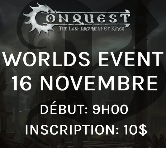 Conquest Worlds Event