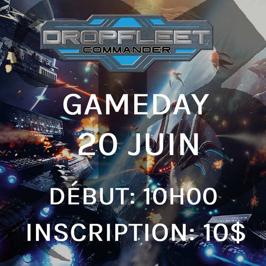 Gameday Dropfleet Commander - Juin