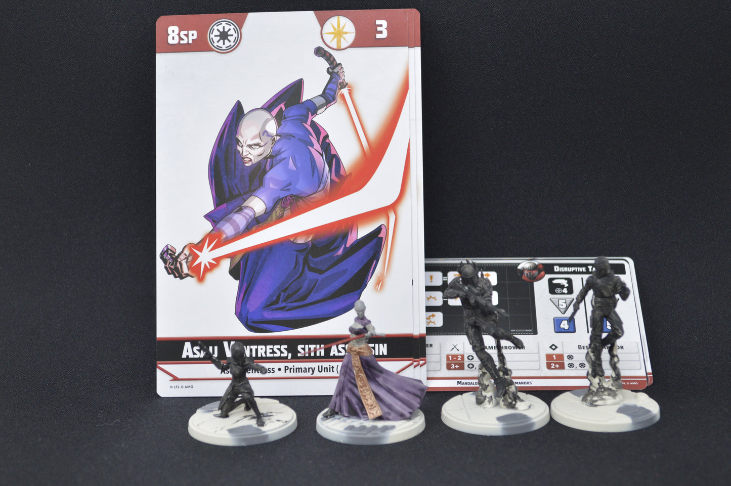 Asajj Ventress Starter Set Squad