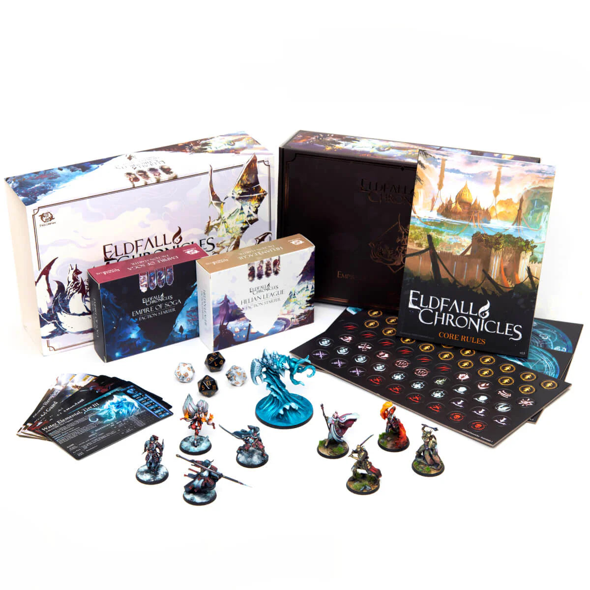 Eldfall Chronicles: Empire of Soga vs Helian League Two Player Starter Set