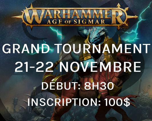Bastion Grand Tournament - Novembre (Age of Sigmar)