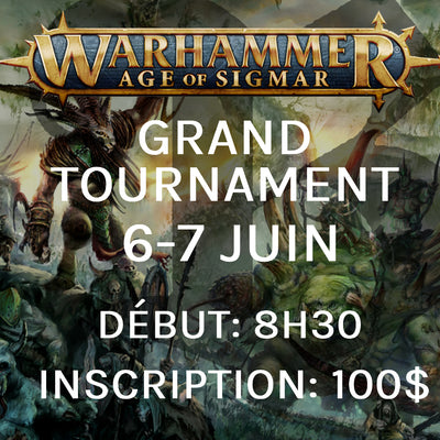 Bastion Grand Tournament - Juin (Age of Sigmar)