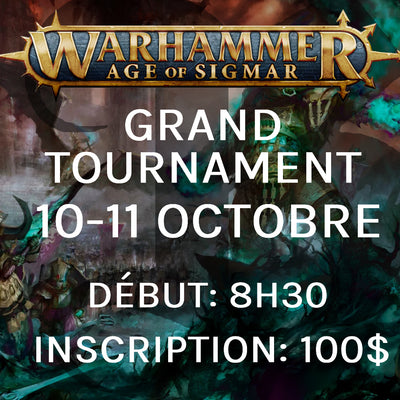 Bastion Grand Tournament - Octobre (Age of Sigmar)