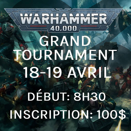 Bastion Grand Tournament - Avril