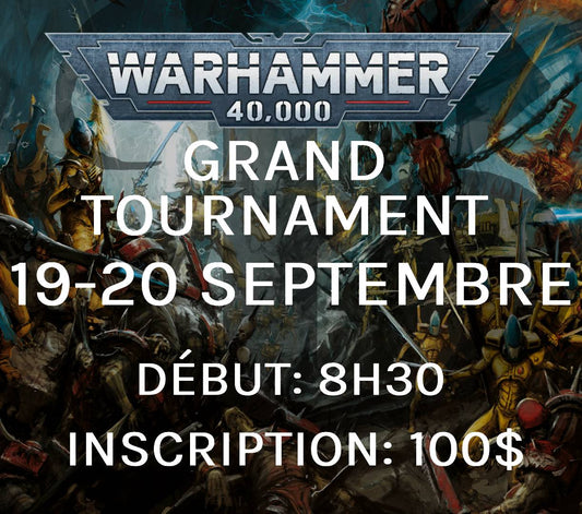 Bastion Grand Tournament - Septembre