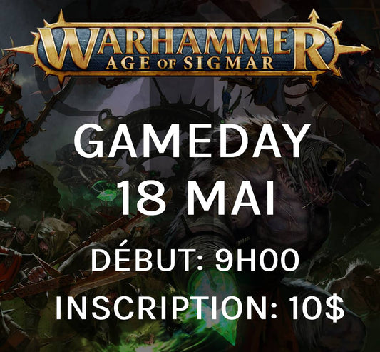 Gameday Warhammer: Age of Sigmar - Mai