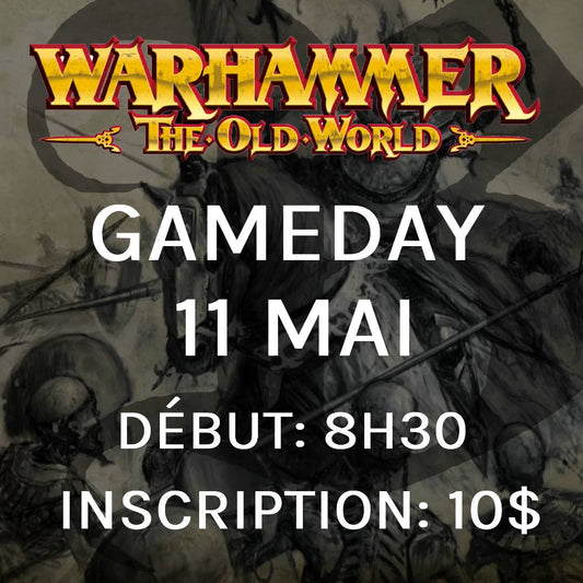 Gameday Warhammer: The Old World - Mai