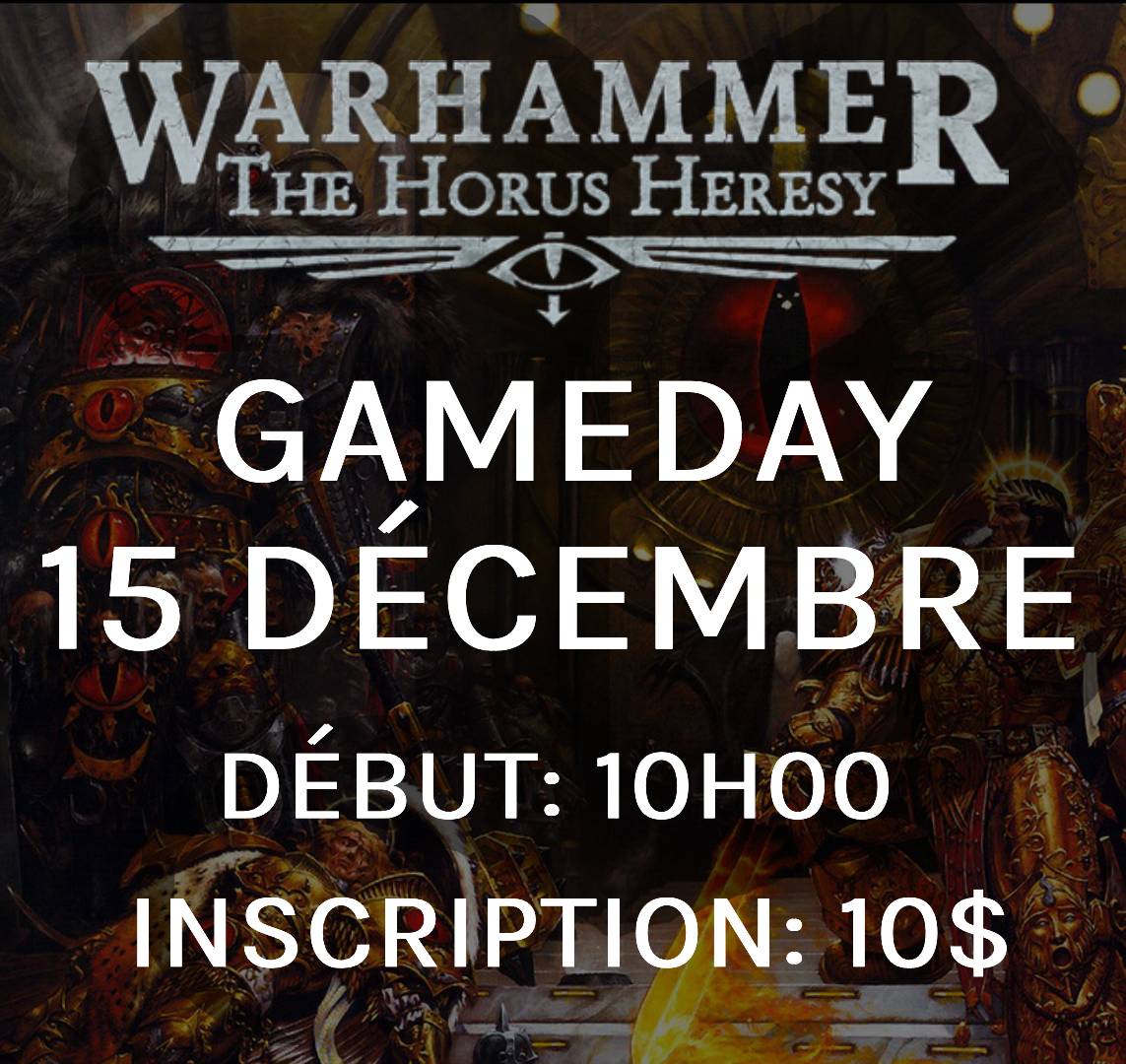 Gameday Horus Heresy