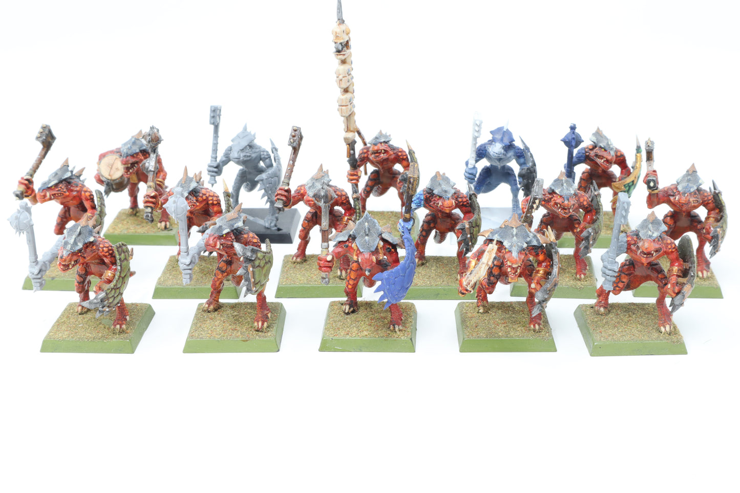 Saurus Warriors (Old Models)