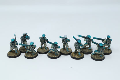Fire Warriors Strike Team (Well Painted)