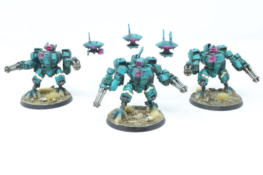 XV8 Crisis Battlesuits (Well Painted)