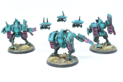 XV8 Crisis Battlesuit Team (Well Painted)