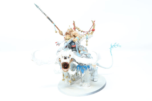 Frostlord on Stonehorn (Tabletop)