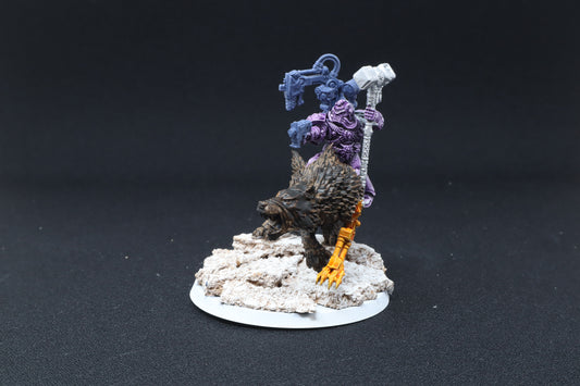 Iron Priest on Thunderwolf (Tabletop)