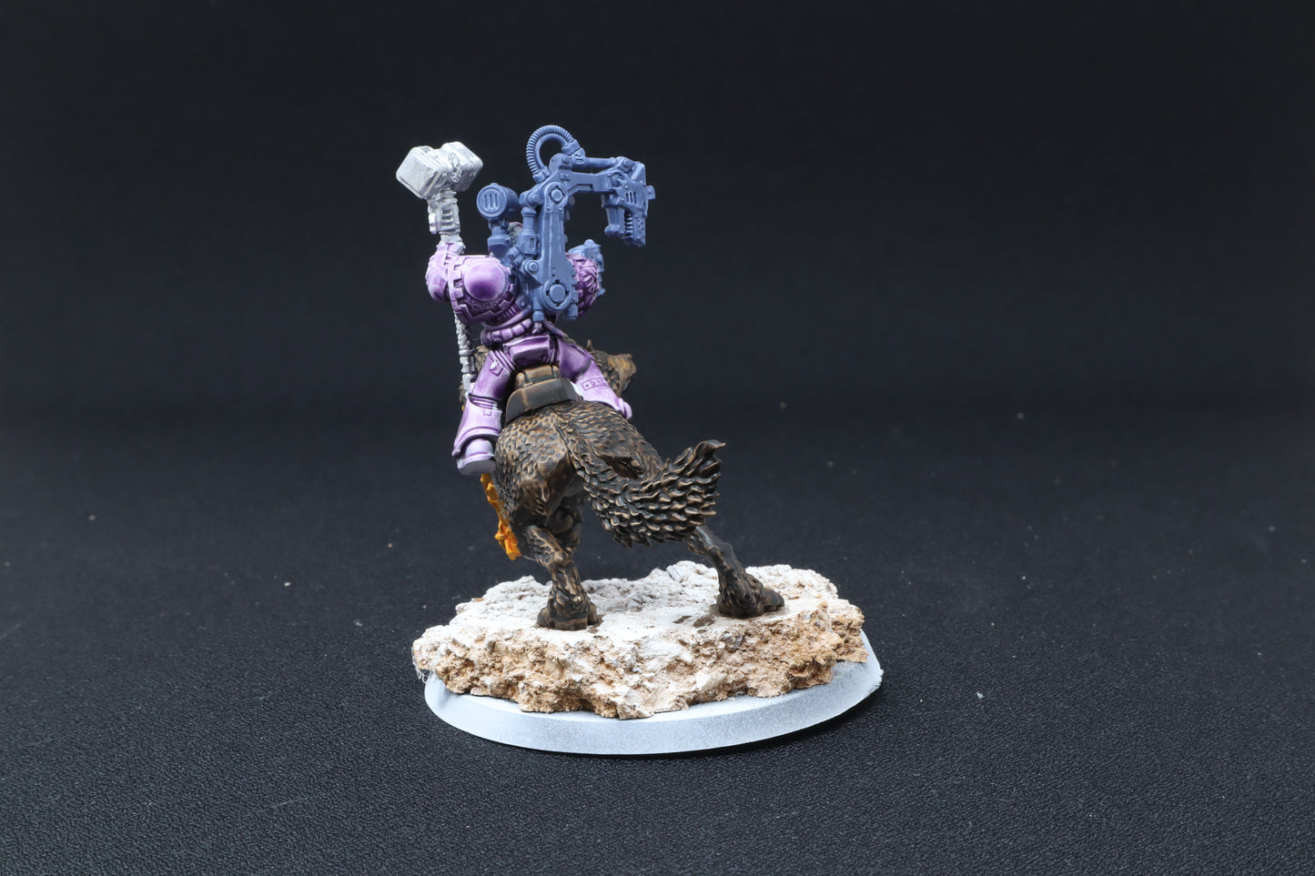 Iron Priest on Thunderwolf (Tabletop)