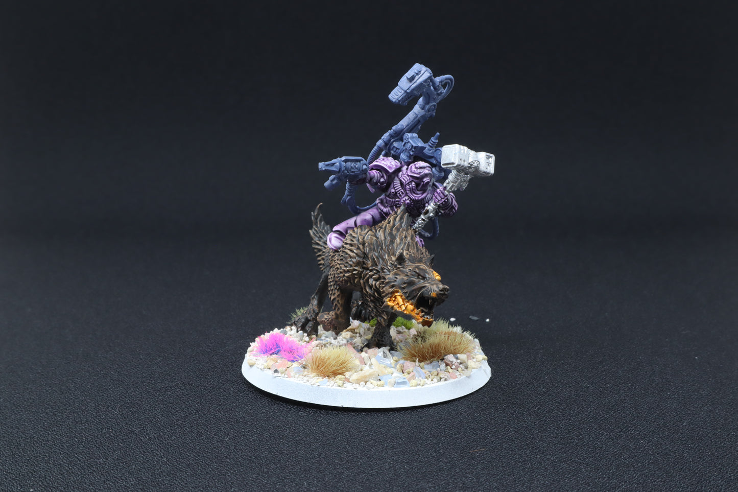 Iron Priest on Thunderwolf (Tabletop)