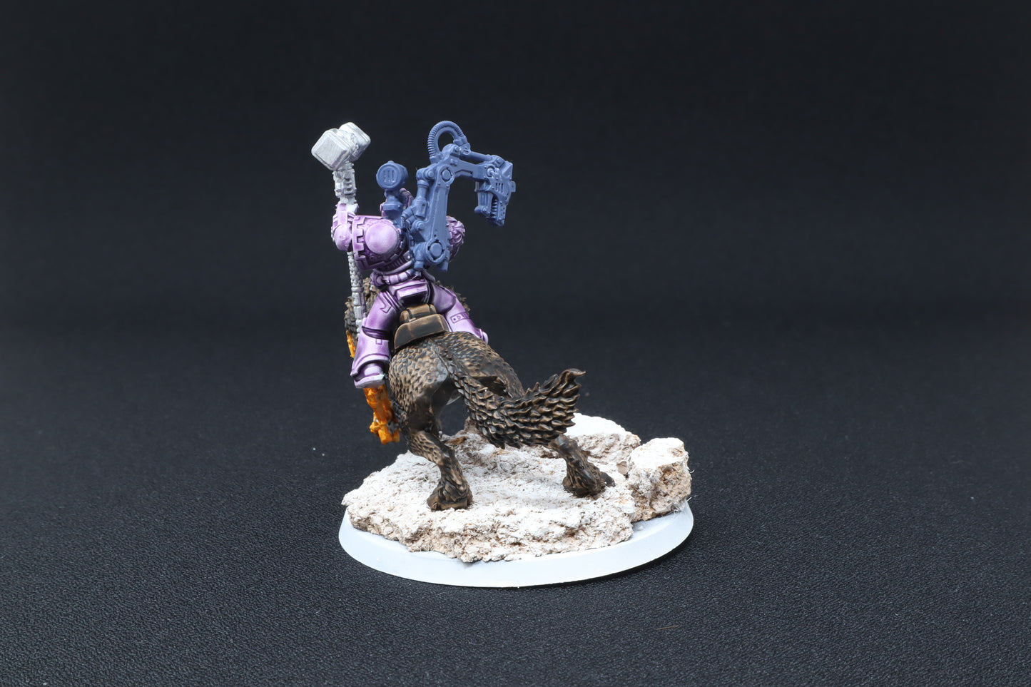 Iron Priest on Thunderwolf (Tabletop)