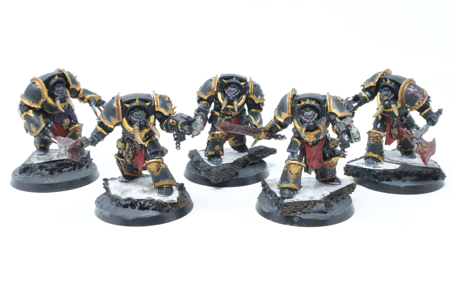 Chaos Terminator Squad (Well Painted)