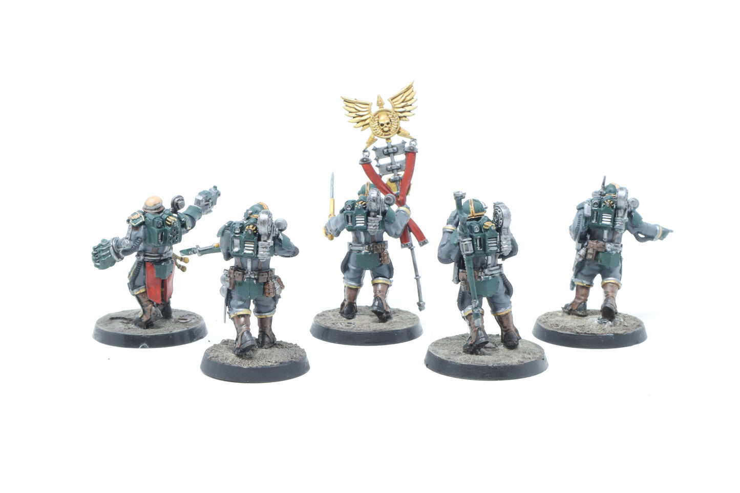 Solar Auxilia Tactical Command Squad (Tabletop)